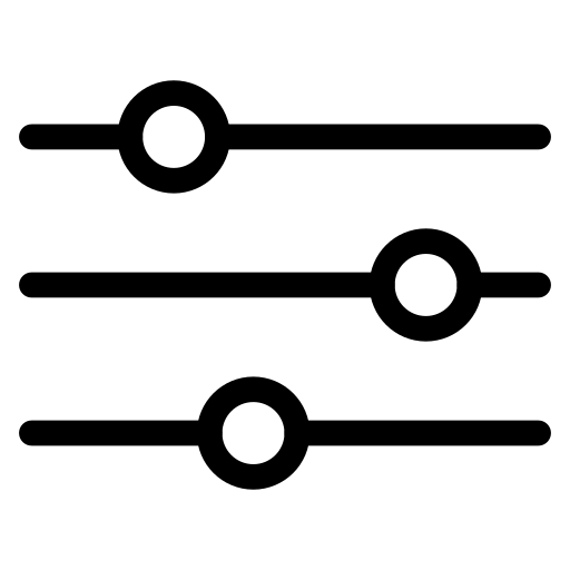 Open filter modal